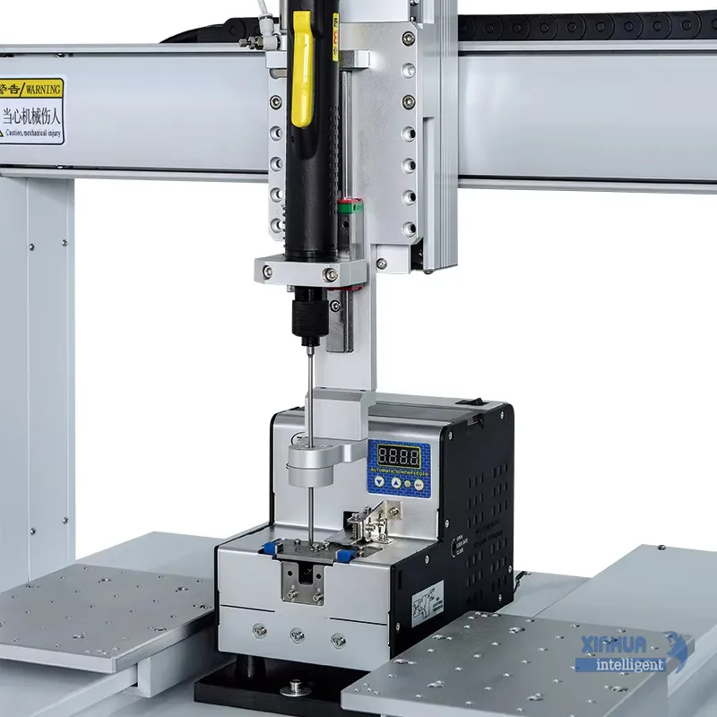 4 Axis Dual Platform Automatic Screw Locking Machine